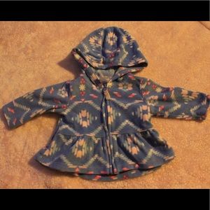 Cozy Aztec Newborn Hoodie